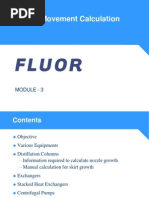 Nozzle Movement Calculation