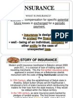 Slides Show - Importance of Insurance