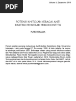 Download Potensi Khitosan Sebagai Anti Bakteri Penyebab Periodontitis Putri Herliana by Nayda Fitrina SN139920918 doc pdf