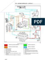 Plano Hidraulico de Retroexcavadora PDF