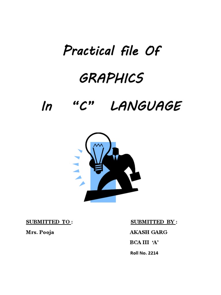 Graphic C++ Project | PDF | C (Programming Language) | Parameter ...