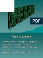 introduction to computer graphics