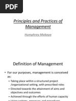 Principles of Mgt