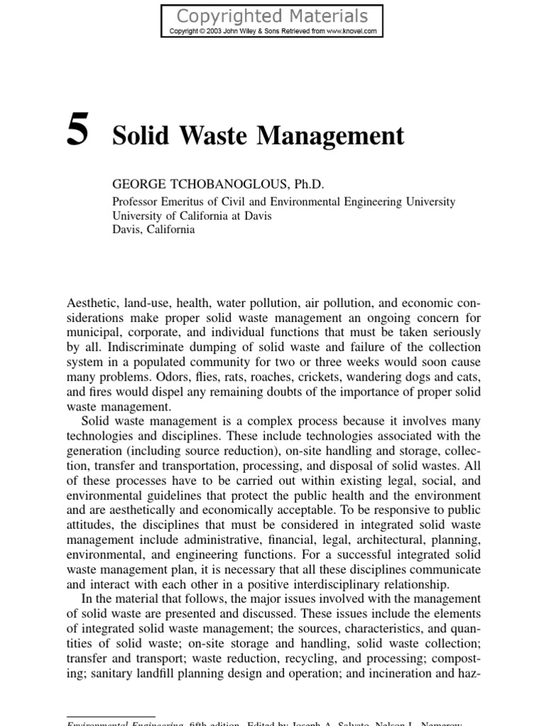 Improper waste disposal solution essay picture