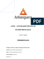 Atps - de - Estrutura - e - Analise - de - Demonstraçoes - Financeiras - (Postar)