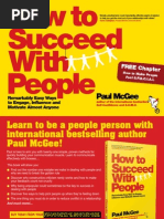 How To Succeed With People