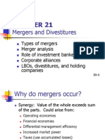 Mergers and Acquisitions