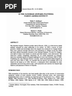 Download Is the Zanzibar Leopard Panthera pardus adersi Extinct by Martin Walsh SN13994714 doc pdf