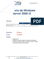 Curso Sgds X.-Windows Server 2008