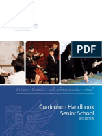 PMS Senior School Curriculum Handbook 2013