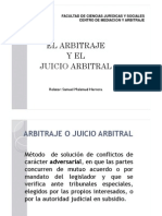 4.- El Arbitraje y El Juicio Arbitral