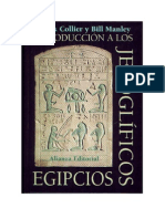 Introduccion A Los Jeroglificos Egipcios - Collier y Manley
