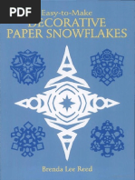 Easy-To-Make Decorative Paper Snowflakes