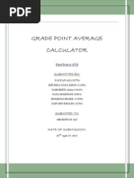 Download Report  User Manual for CGPA Calculating Software by Saiyed Fauzan Ali SN139963448 doc pdf