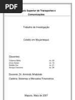 Download Credito  economia Moambicana by Soraya SN13996640 doc pdf