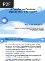 A Pesquisa Em POT