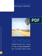Volume Thématique: Hydraulique agricole, Schéma Directeur de l’Eau et de l’Assainissement (SDEA) -- (Avril 2003)