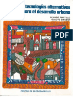 Tecnologias Alternativas para El Desarrollo Urbano - 2 Color PDF