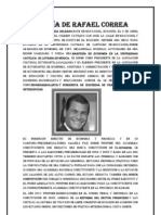 Biografía de Rafael Correa