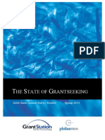Spring 2013 State of Grantseeking Report