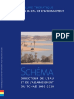 Volume Thématique: Ressources en eau et environnement, Schéma Directeur de l’Eau et de l’Assainissement (SDEA) -- (Avril 2003)
