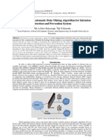 An Approach of Automatic Data Mining Algorithm For Intrusion