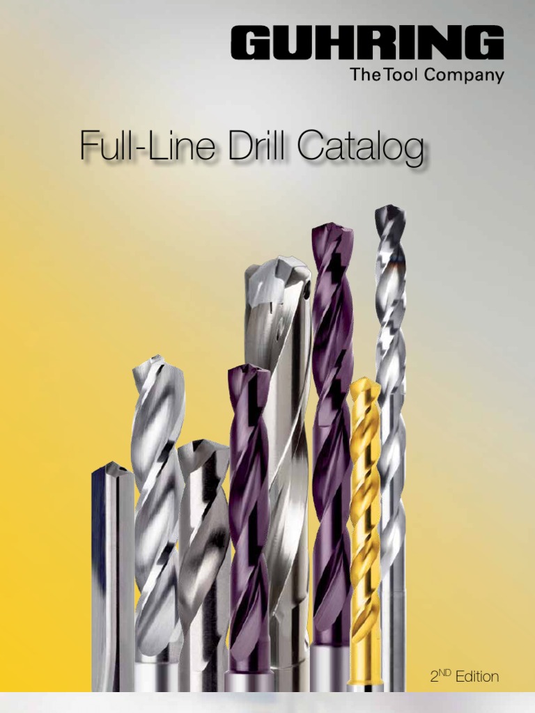 Catalog Guhring PDF Drilling Machining