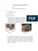 Técnicas de Fabricación de Semiconductores