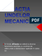 Difractia Undelor Mecanice