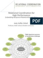 Hoffer Gittell, J - Relational Coordination For Compassion and Business Conference
