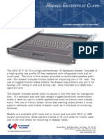 Rackmount Keyboard w/ Trackball - Chassis Plans CKC E Rackmount Keyboard