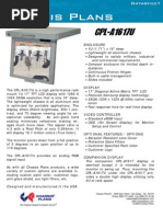 Download Rackmount LCD w 17 TFT LCD Swing Down - Chassis Plans CPL-A1617U by Rackmount LCD SN14001244 doc pdf