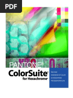 Download Pantone ColorSuite for Hexachrome - Pantone Handbook of Color in Hexachrome Process Workflow by scri SN14001701 doc pdf