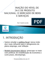 DETERMINAÇÃO DO NÍVEL DE RENDA E DE PRODUTO - VERSÃO MAIS SIMPLES -pdf