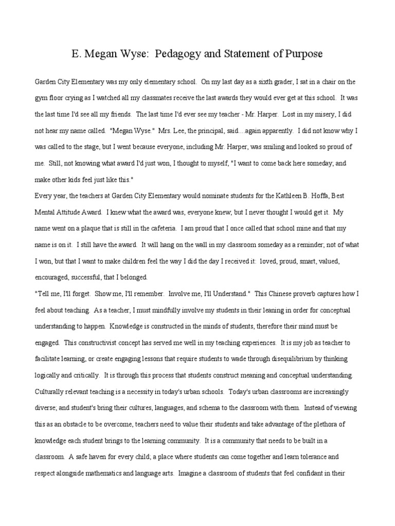 Teaching portfolio template picture