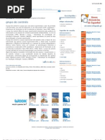 grupo de controlo - Infopédia