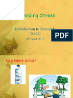 Friending Stress: Introduction To Research