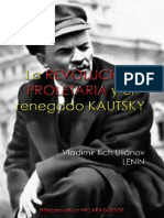 Vladimir Ilich Uliánov, Lenin. La revolución proletaria y el renegado Kautsky; 1918