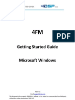 4FM Get Started Guide WinXP