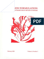 The New Formulation: An Anti-Authoritarian Review of Books - Vol. 2, No. 1 - February 2003