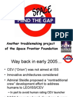 Mind The Space Gap - Space Access Presentation