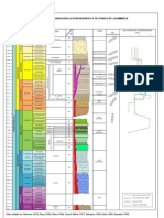 Cuadro Geocronológico, Estratigráfico y Tectónico de Cajamarca