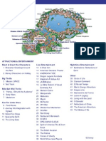 Walt Disney World Epcot Map