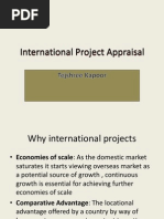 International Project Appraisal