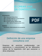 Como Crear Una Empresa Consultora