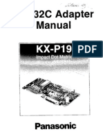 Panasonic User Manual Kxp19