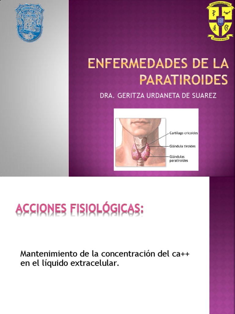Mantenimiento de Ca++ y Hiperparatiroidismo | PDF | Especialidades ...