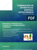 Combinación de Antibióticos