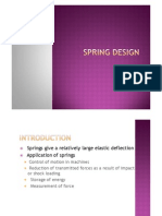 Springs Deflection and Applications