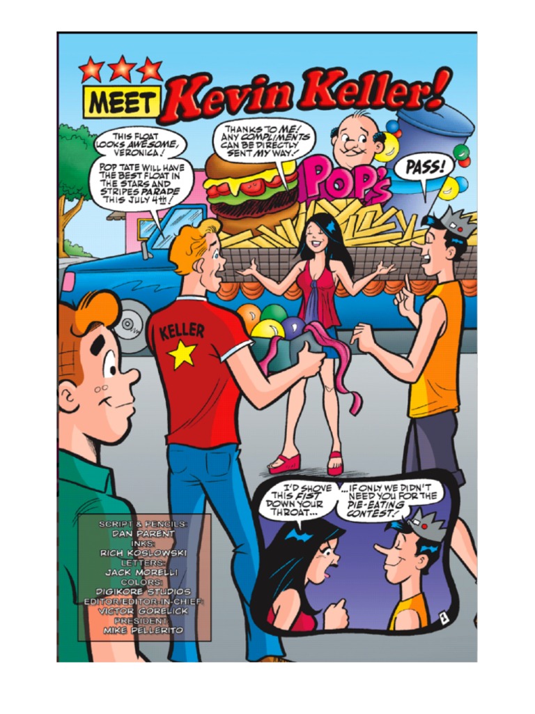 Archie Comics Kevin Keller Issue 1 Romantic Fiction